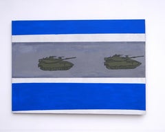 War Again - Contemporary Expressive Symbolic and Minimalistic Painting