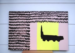 War Games 2 - Contemporary Expressive Symbolic and Minimalistic Painting