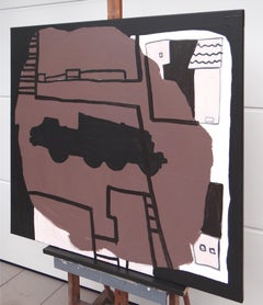 War Games 4 - Contemporary Expressive, Symbolic and  Minimalistic Painting