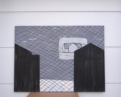 Winter Picture - Contemporary Expressive Symbolic and Minimalistic Painting
