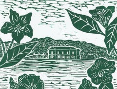 Landscape Triptychon, Joanna Padfield, drei limitierte Drucke in limitierter Auflage, Landscape Art