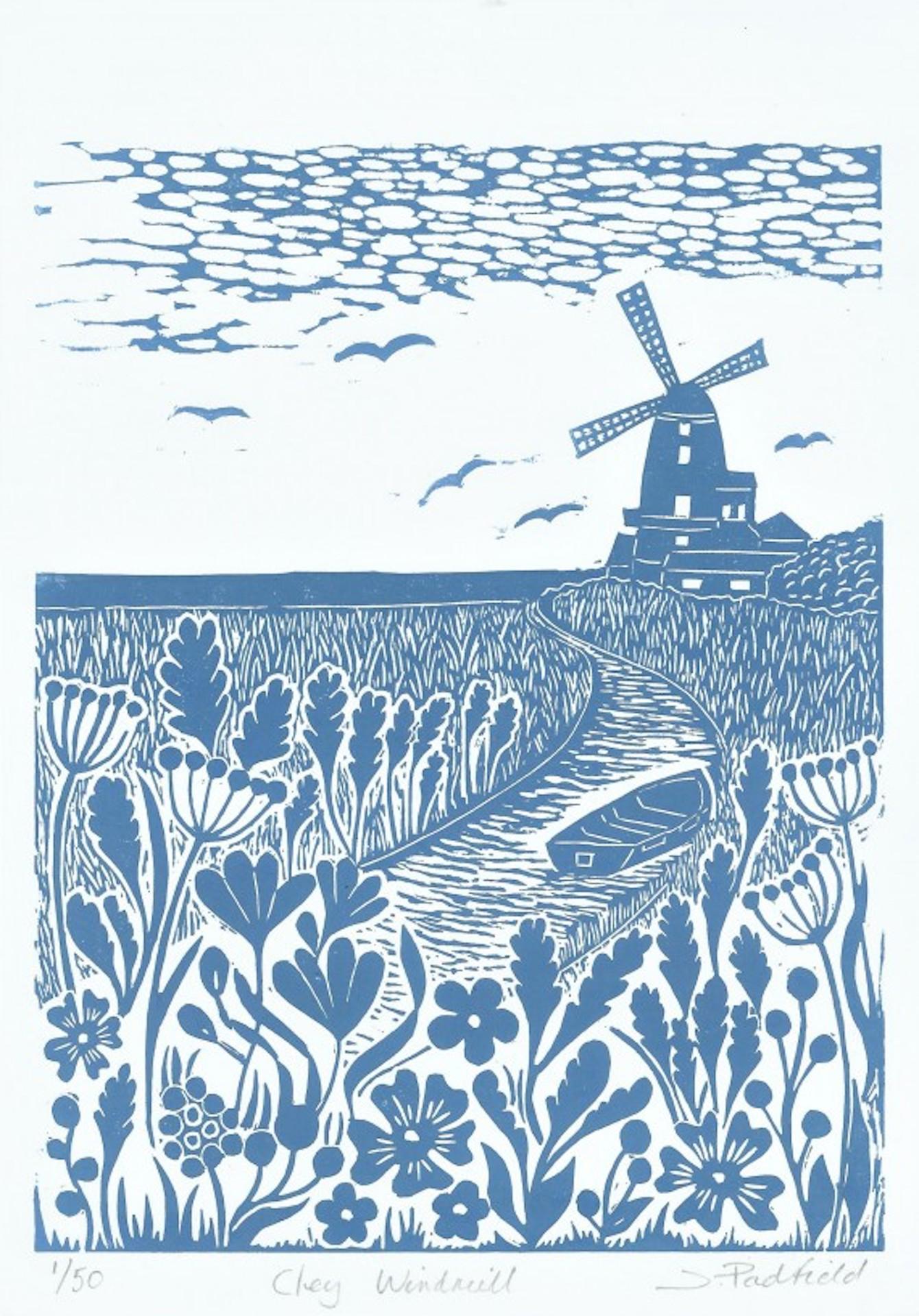 Diptyque Windmill, Joanna Padfield, estampes en édition limitée, paysage, abordable en vente 6