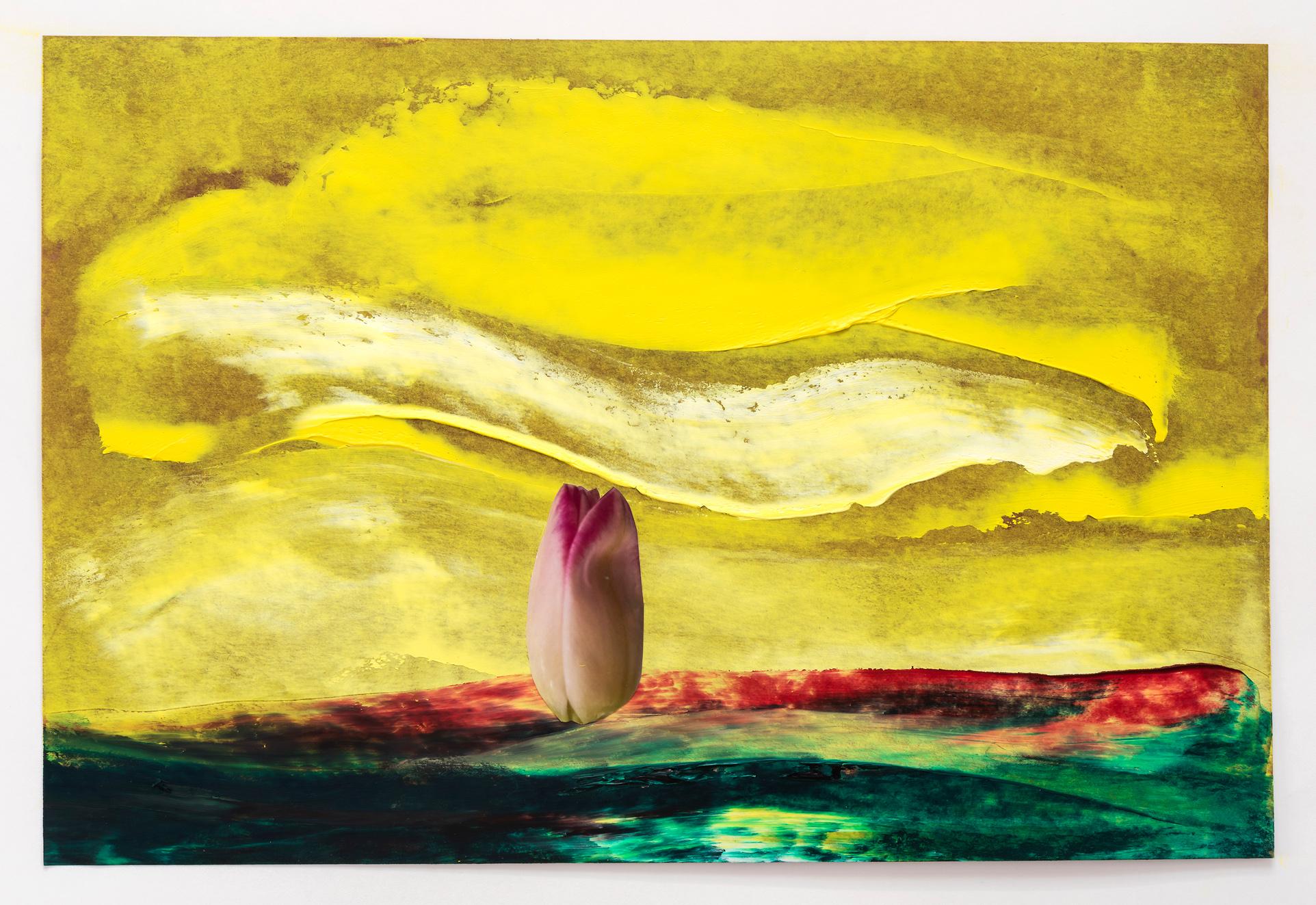 Prière - Contemporain Painting par Joanna SALSKA