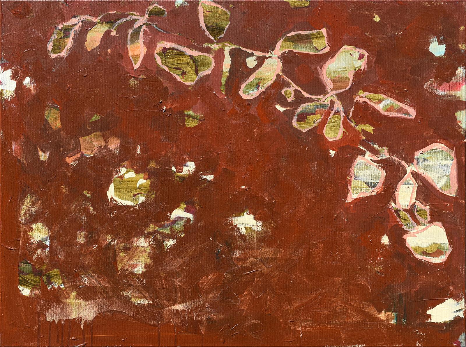 Joanna Skurska Landscape Painting - Hein 6 - Minimalist, Acrylic on Canvas, 21st Century, Floral Painting