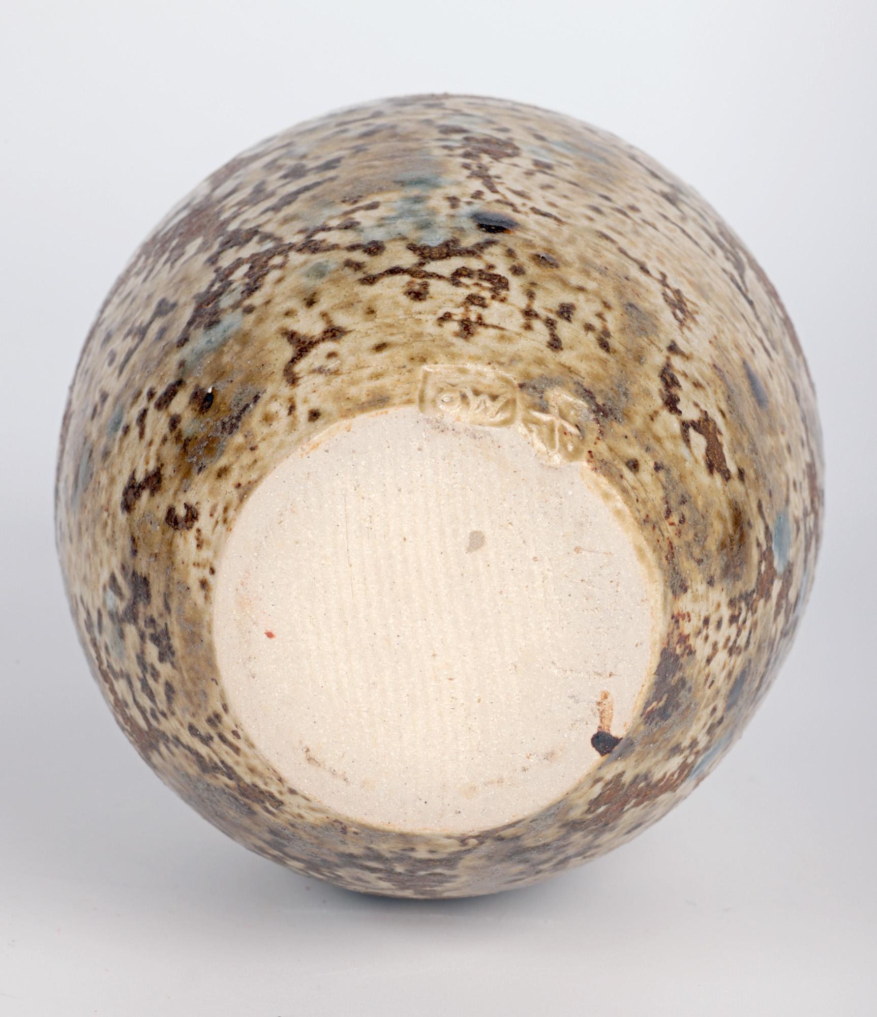 Joanna Wason Leach Pottery Mottle Glazed Studio Pottery Vase  For Sale 7