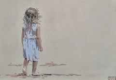 Una passeggiata. Pittura acrilica figurativa, Minimalismo, Pop art