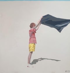 Ignacy. Figurative Acrylic Painting, Minimalism, Pop art, Polish art