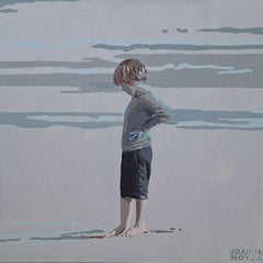 Nelle sfumature di grigio. Pittura acrilica figurativa, Minimalismo, Pop art