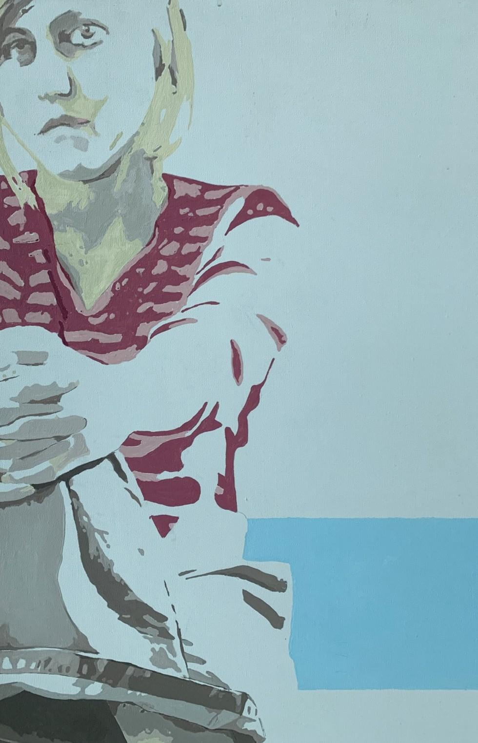 Pintura contemporánea al estilo del arte callejero por un pintor galardonado

Joanna Woyda  (b. 1981)
Estudió pintura en la Academia de Bellas Artes de Varsovia (2000-2005). Recibió el título honorífico en 2005. También fue becaria del Ministerio de