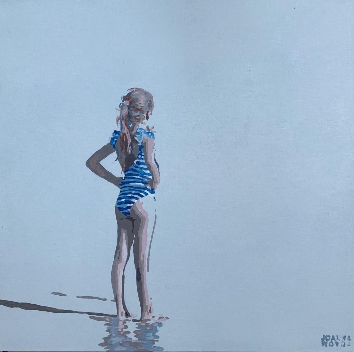 Rayures. Peinture - Figuratif acrylique, minimalisme, pop art, art polonais