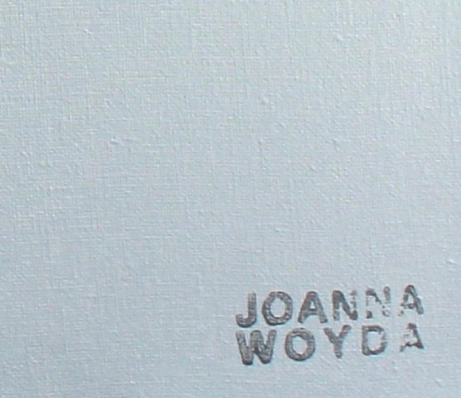 Oil and acrylics on canvas, 2017.

Joanna Woyda  (b. 1981)
Studied painting at the Academy of Fine Arts in Warsaw (2000-2005). She received her honorary degree in 2005. She was also a scholarship holder of the Ministry of Culture (2003/2004). Her