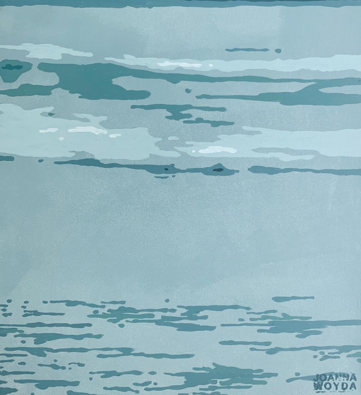 Onde. Pittura acrilica figurativa, Minimalismo, Pop art, Arte polacca - Painting Pop Art di Joanna Woyda