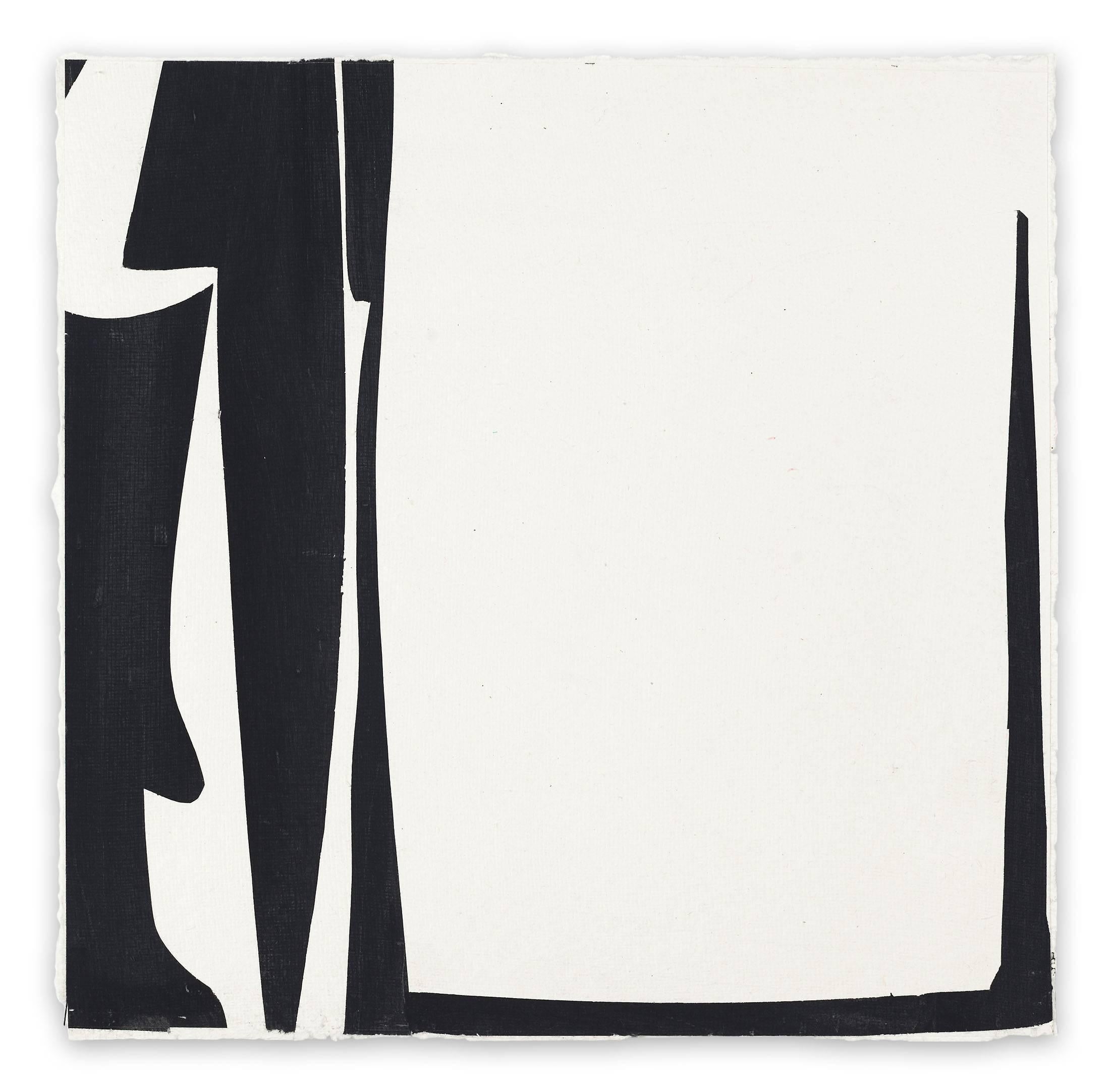 Abstract Drawing di Joanne Freeman - Copertine 13 - Nero D (Disegno astratto)