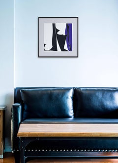 Covers 13-Blue Black  (Abstract painting)