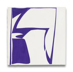 Covers 13-Purple (Abstraktes Gemälde)