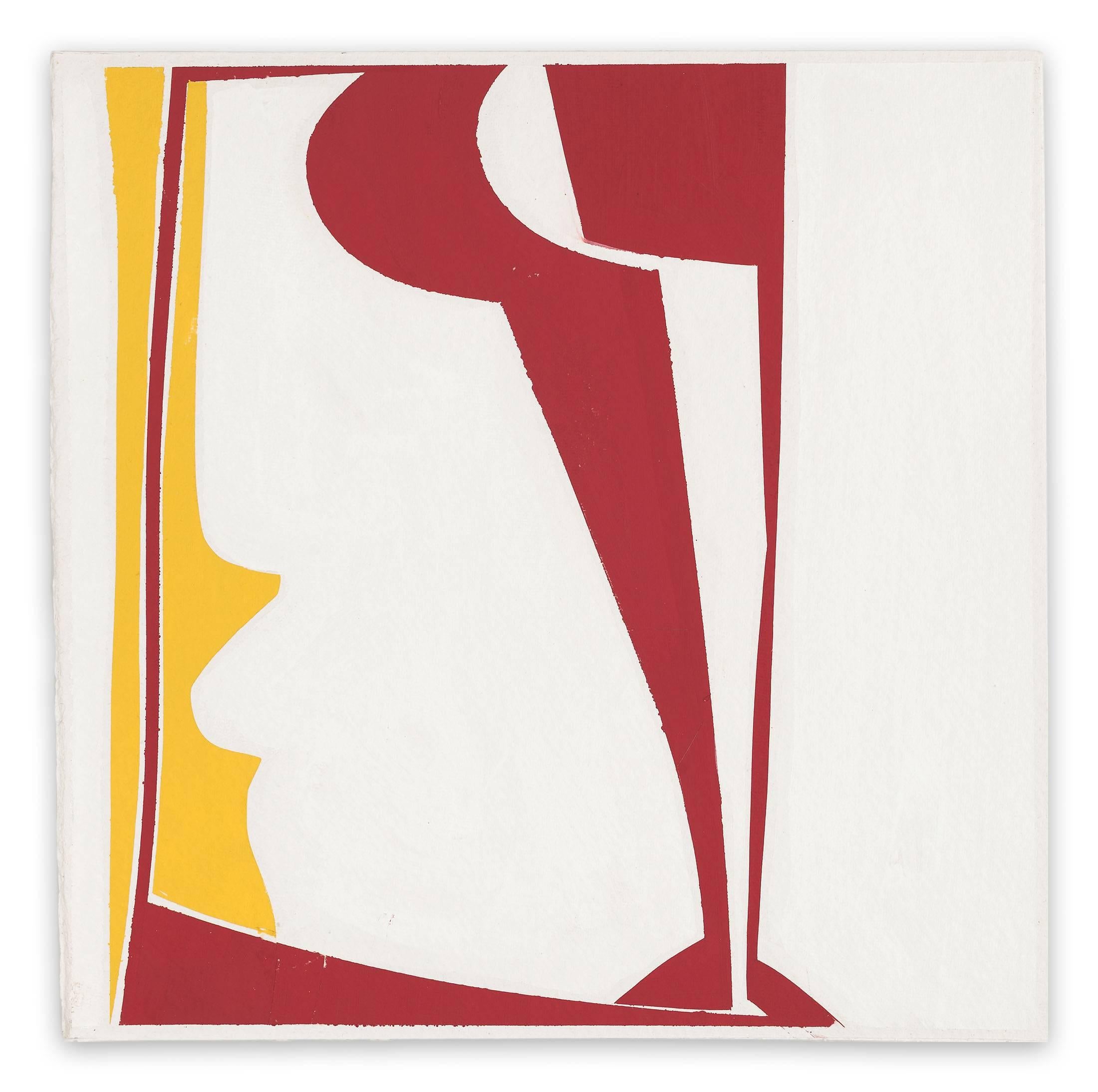 Covers 13-Red Yellow A (Abstract Painting)