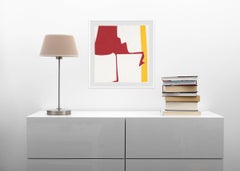 Couvertures 13 rouges et jaunes (peinture abstraite)