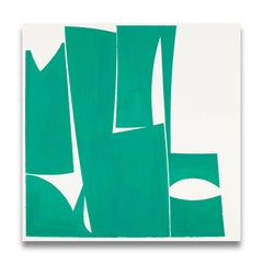 Couverture 24 vert A (peinture abstraite)