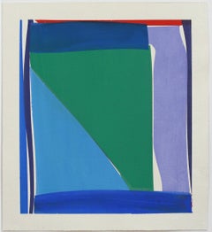 Joanne Freeman "Square C" - Abstract Geometric Painting on Handmade Paper