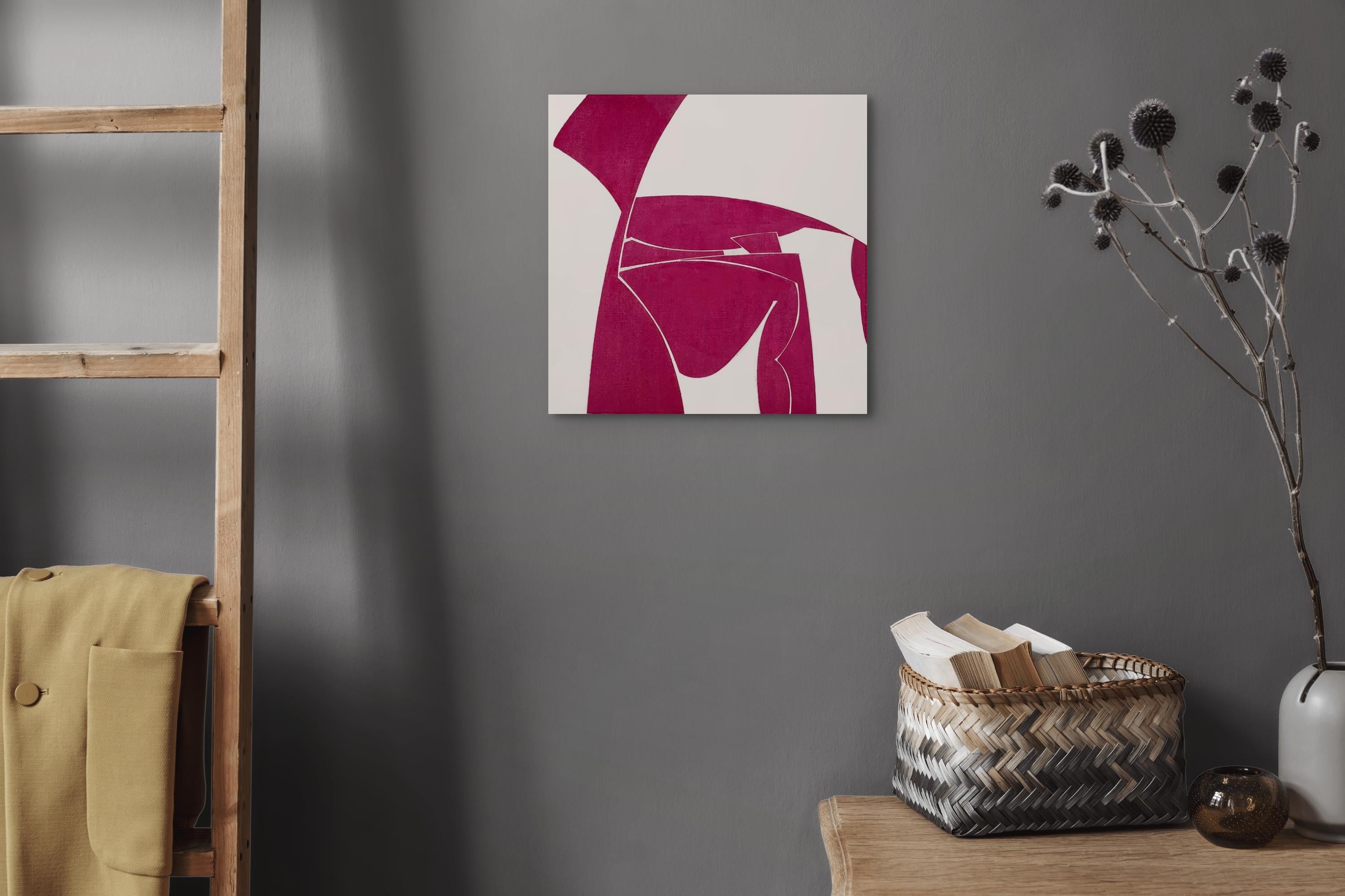 Space_17 (estate 10) (Pittura astratta) - Painting di Joanne Freeman