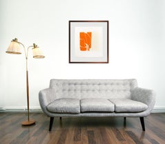 Cubiertas 1 Naranja (Impresión abstracta)