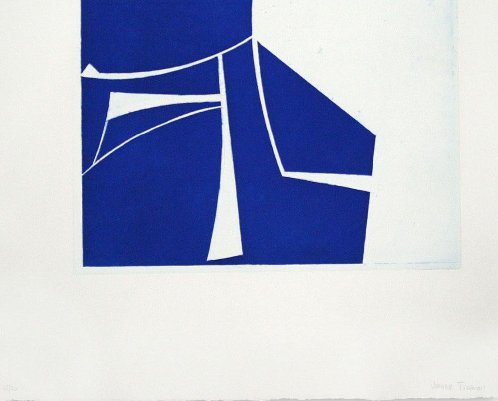 Covers 2 Cobalt (Abstract print)

Aquatint made with oil based Charbonnel Etching Ink, printed on 100% rag paper Copperplate Warm White. - Unframed.


