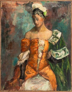 Segeltuch Figurative Gemälde