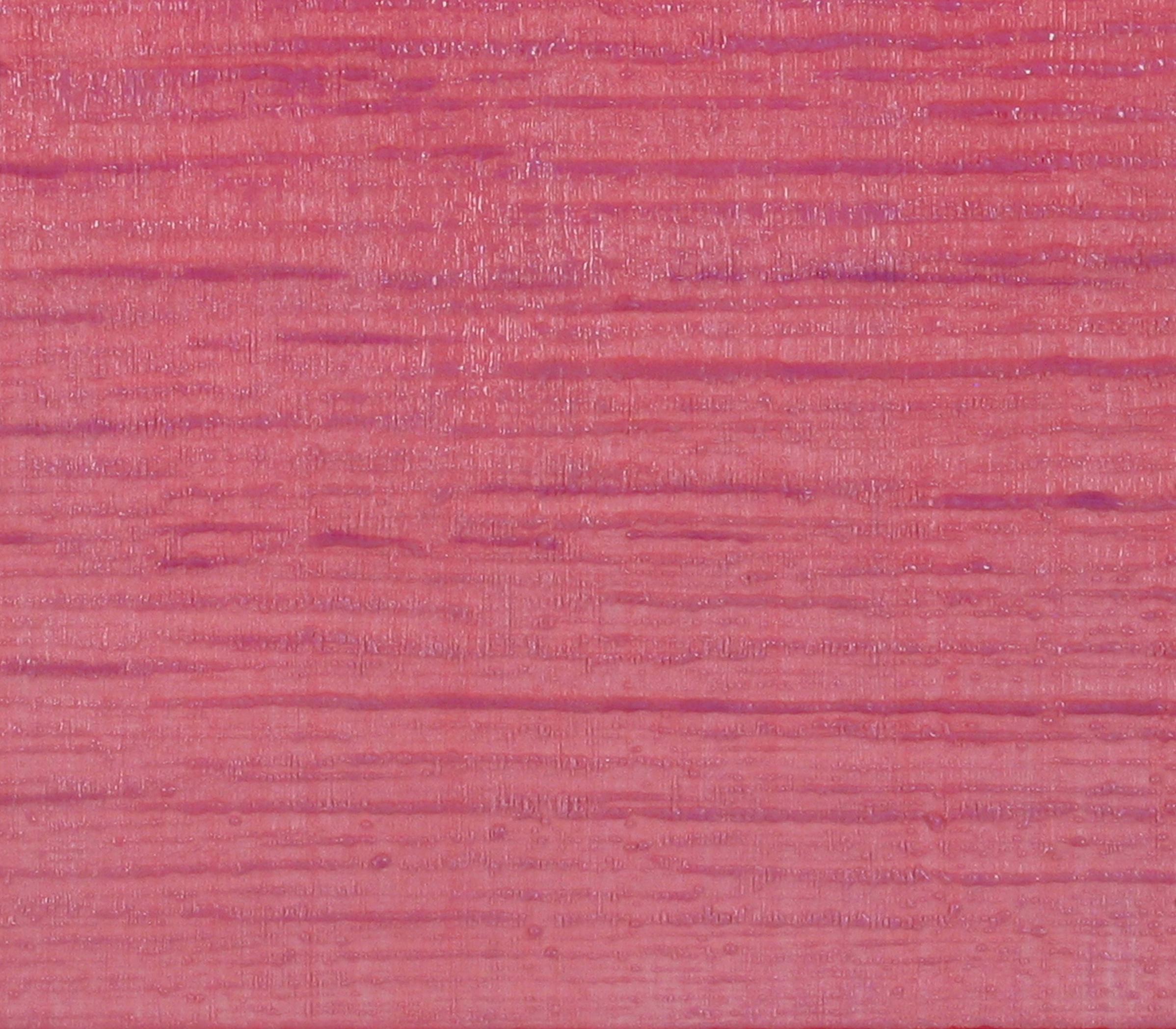 This is a vibrant pink encaustic (pigmented beeswax) painting on birch panel accented with a darker shade of reddish pink along the edge. Signed and titled on verso.

Joanne Mattera’s paintings can be described as lush minimalism, the work is