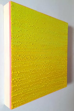 Silk Road 346, 2016, encausto su pannello, 12 x 12 x 2 pollici