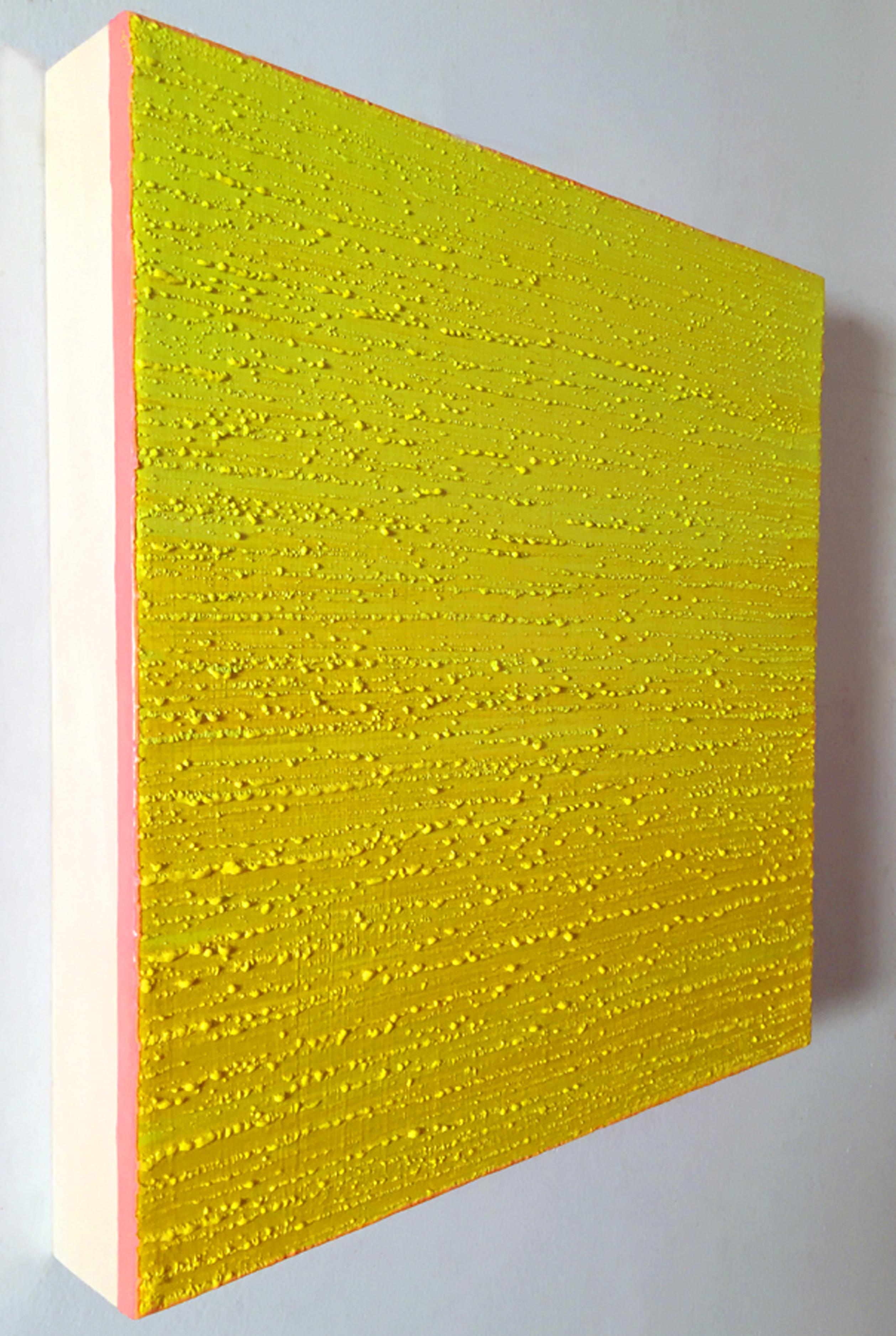 Silk Road 444, 2019, encaustic on panel, 12 x 12 x 2 inches 2