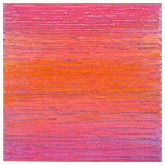 Silk Road 444, 2019, encaustic on panel, 12 x 12 x 2 inches