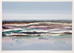 Daybreak #1, Abstract Expressionist Screenprint by Joanne Miller Rafferty