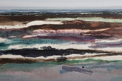 Daybreak One nº 2, Serigrafía expresionista abstracta de Joanne Miller Rafferty