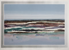 Daybreak One nº 2, Serigrafía expresionista abstracta de Joanne Miller Rafferty