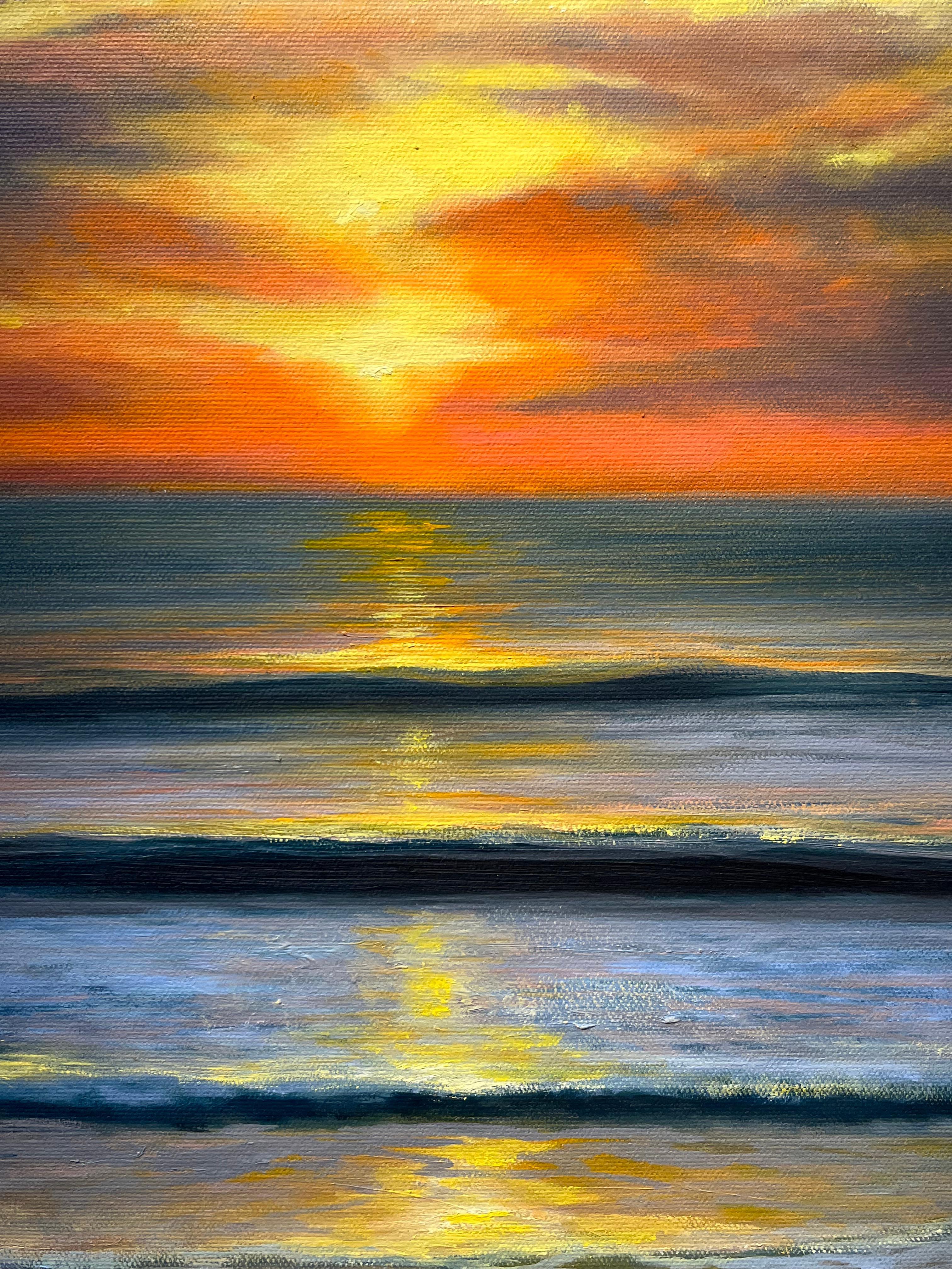 In Joanne Parent's captivating seascape masterpiece titled 