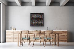 Goblets IV, Zeitgenössische Wandskulptur-Kunst, helle Statement-Kunst, Küchenkunst