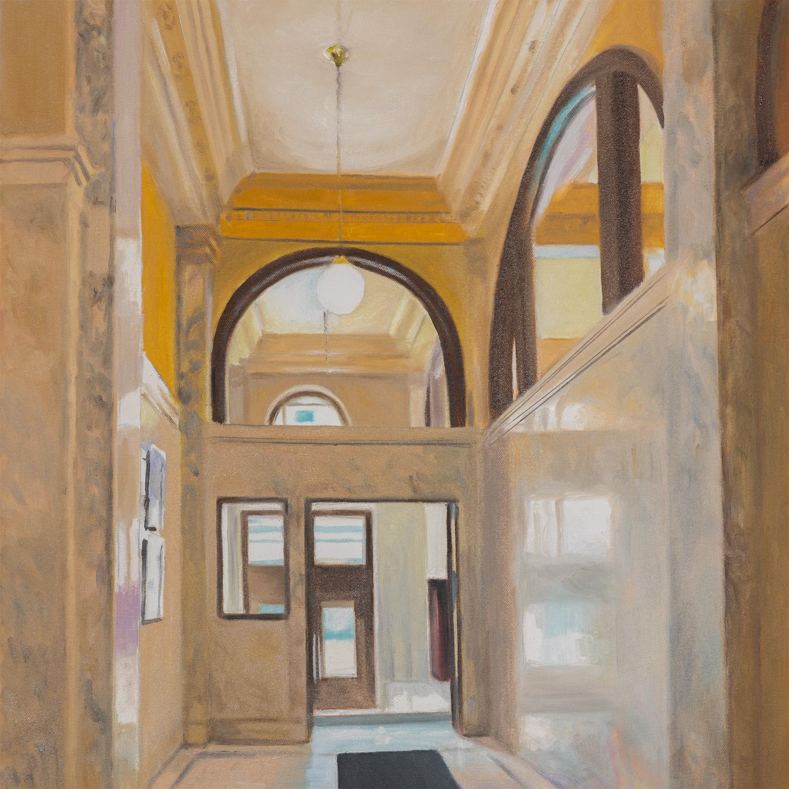 Edificio Birkbeck - Interior Painting Beige di Joanne Tod