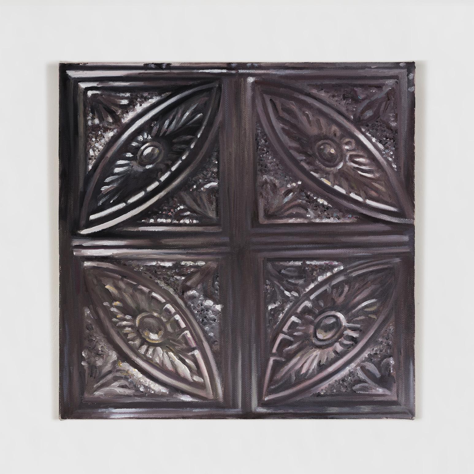 Still-Life Painting di Joanne Tod - Piastrella nera