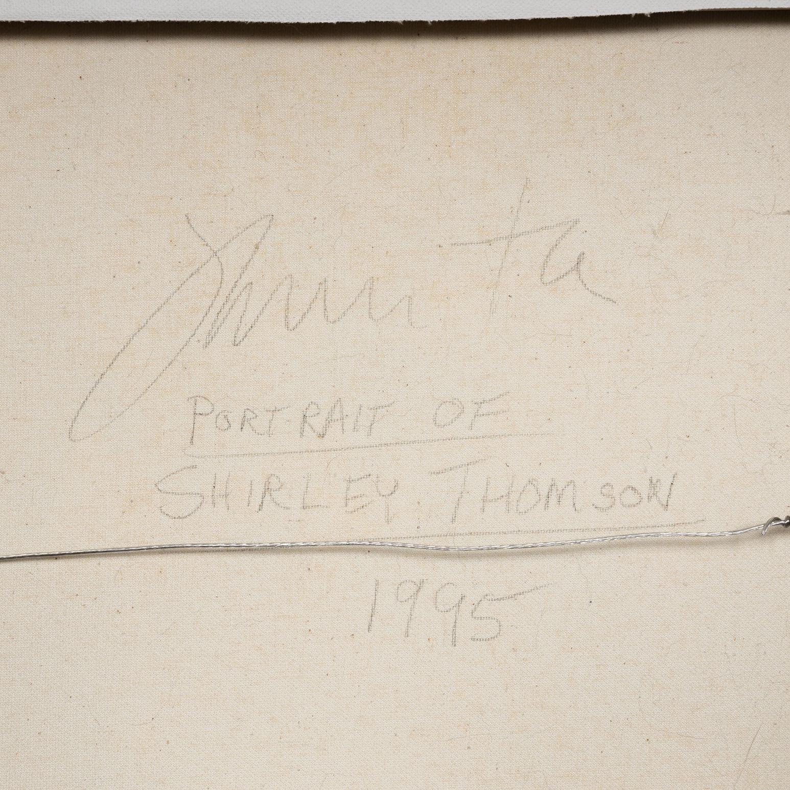 Ritratto di Shirley Thomson - Painting Realismo di Joanne Tod