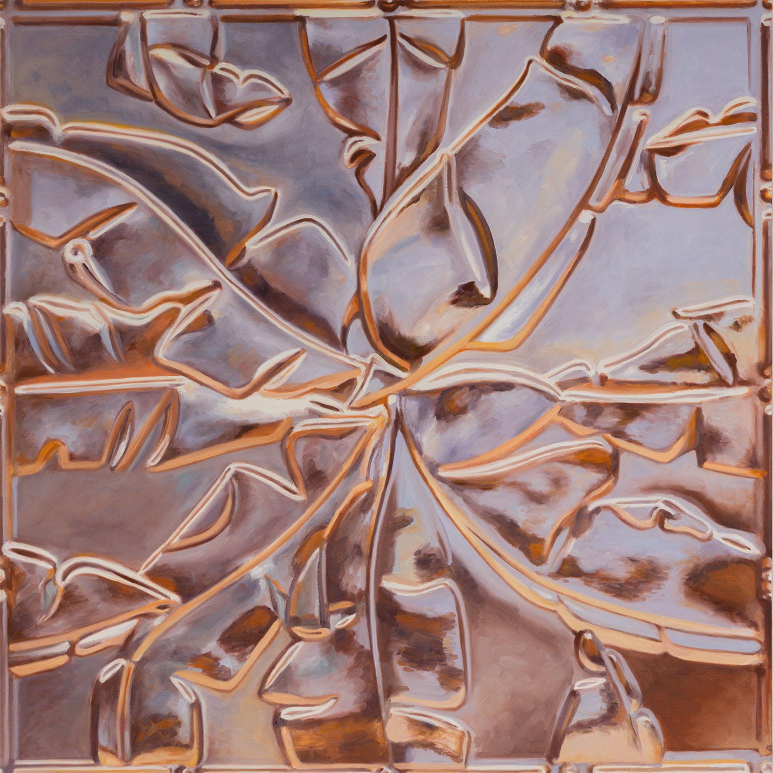 Terpineol - Gray Interior Painting by Joanne Tod