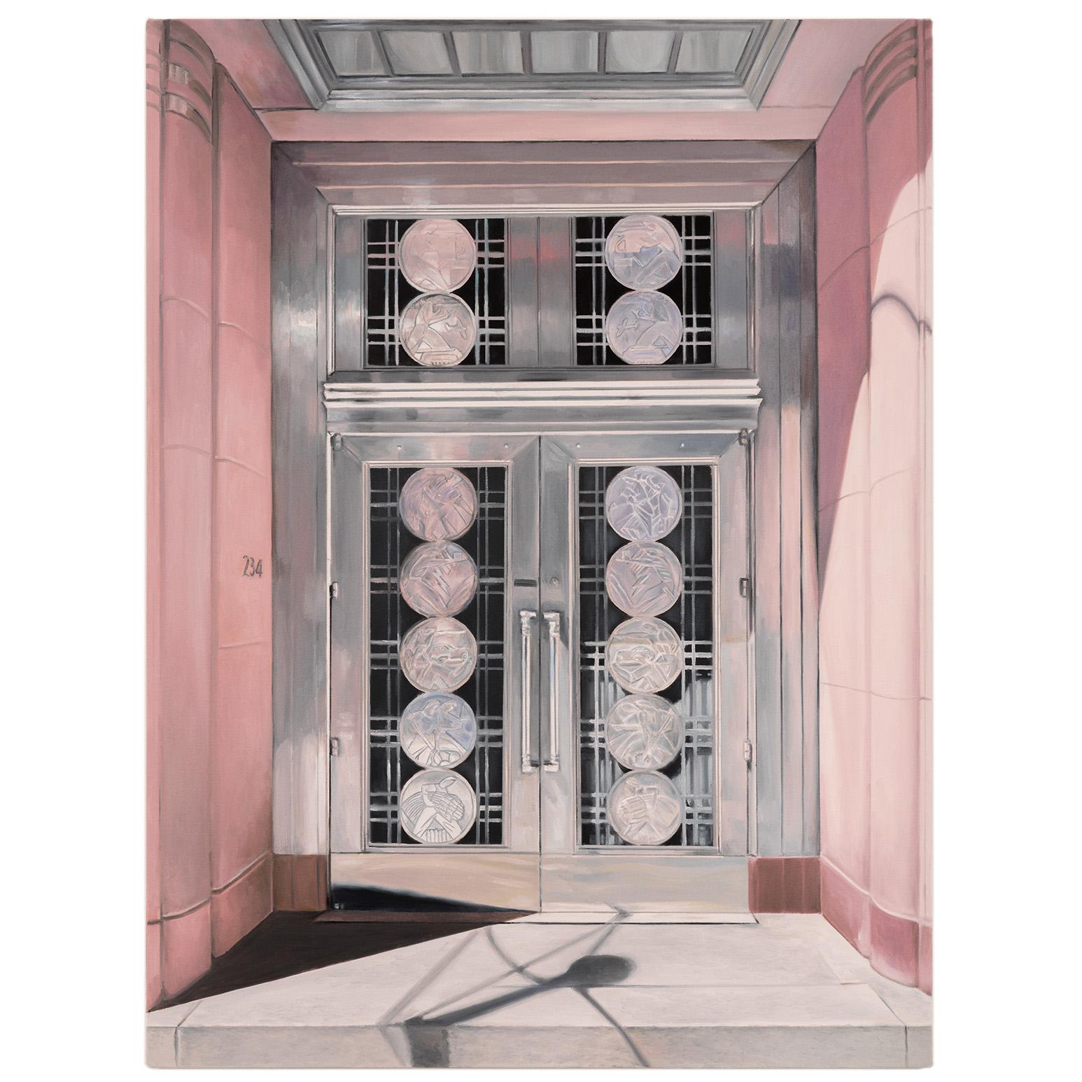 Toronto Stock Exchange - Painting by Joanne Tod