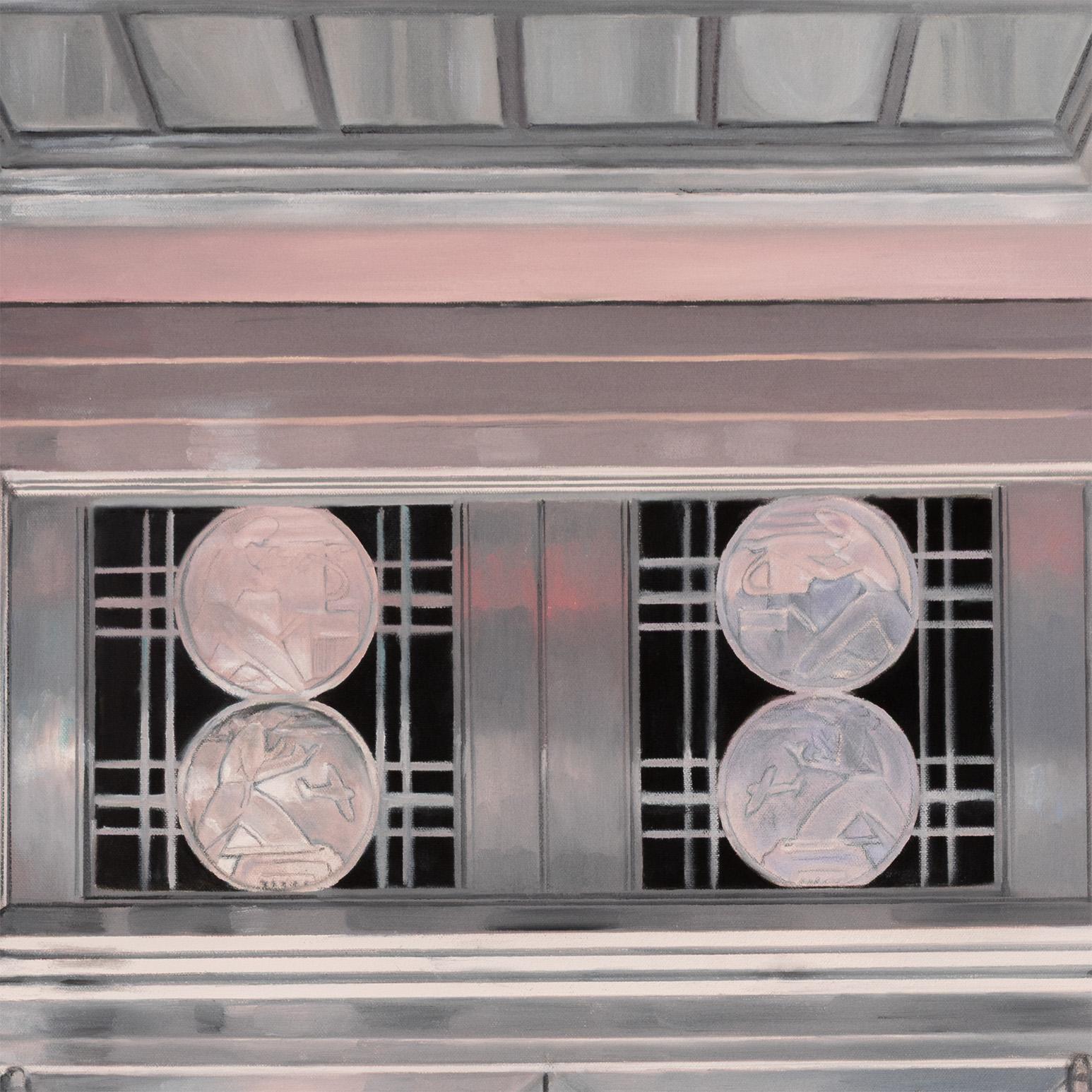 Joanne Tod (b. 1953) is a renowned Canadian painter acclaimed for her unwavering approach to realism, technical precision, and critical wit. She is also one of the country's most celebrated living portrait artists.

Toronto's old Stock Exchange