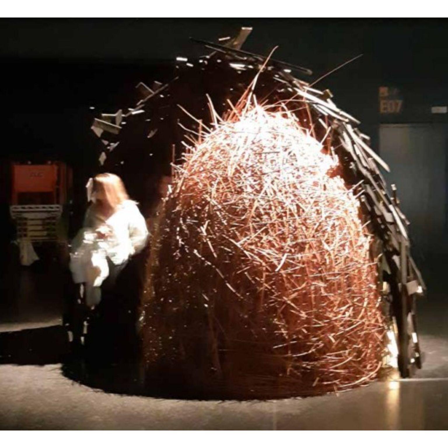 XXIe siècle et contemporain João do Pau Nest Wall Separating + Sculpture by Mameluca en vente