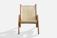 Joao Freire, Silla de salón, Madera, Tela, Brasil, 2010s