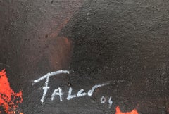 Communist the tramp charlot charlie Chaplin oil on canvas painting