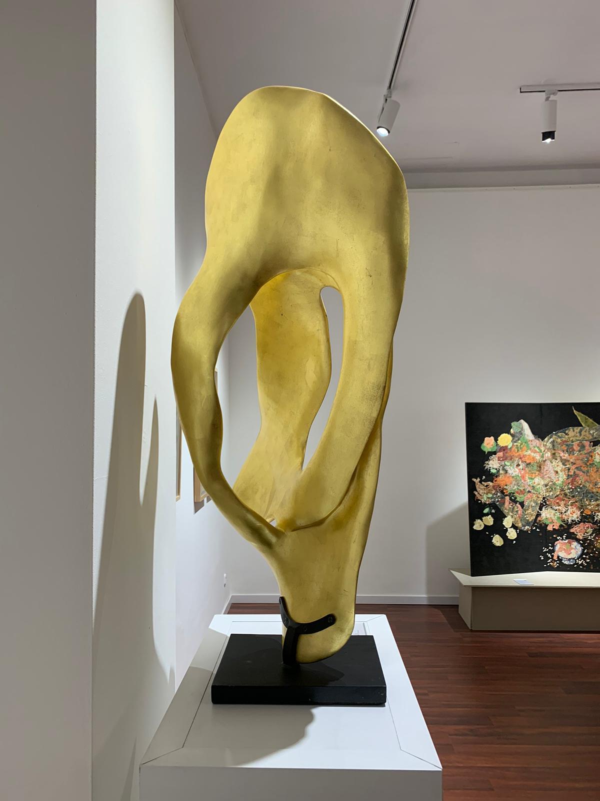 Arrel - 21e siècle, Contemporary, Sculpture abstraite, Mahogany Wood, Roots en vente 1