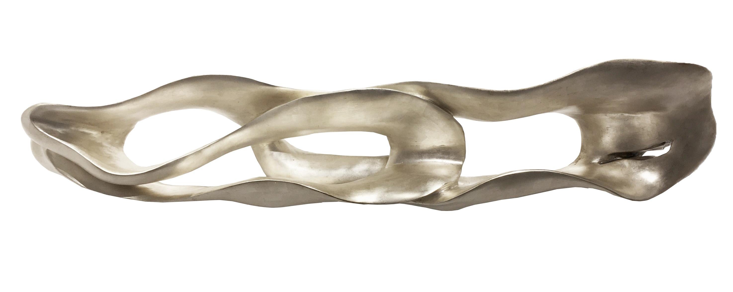 silver sculptures contemporary