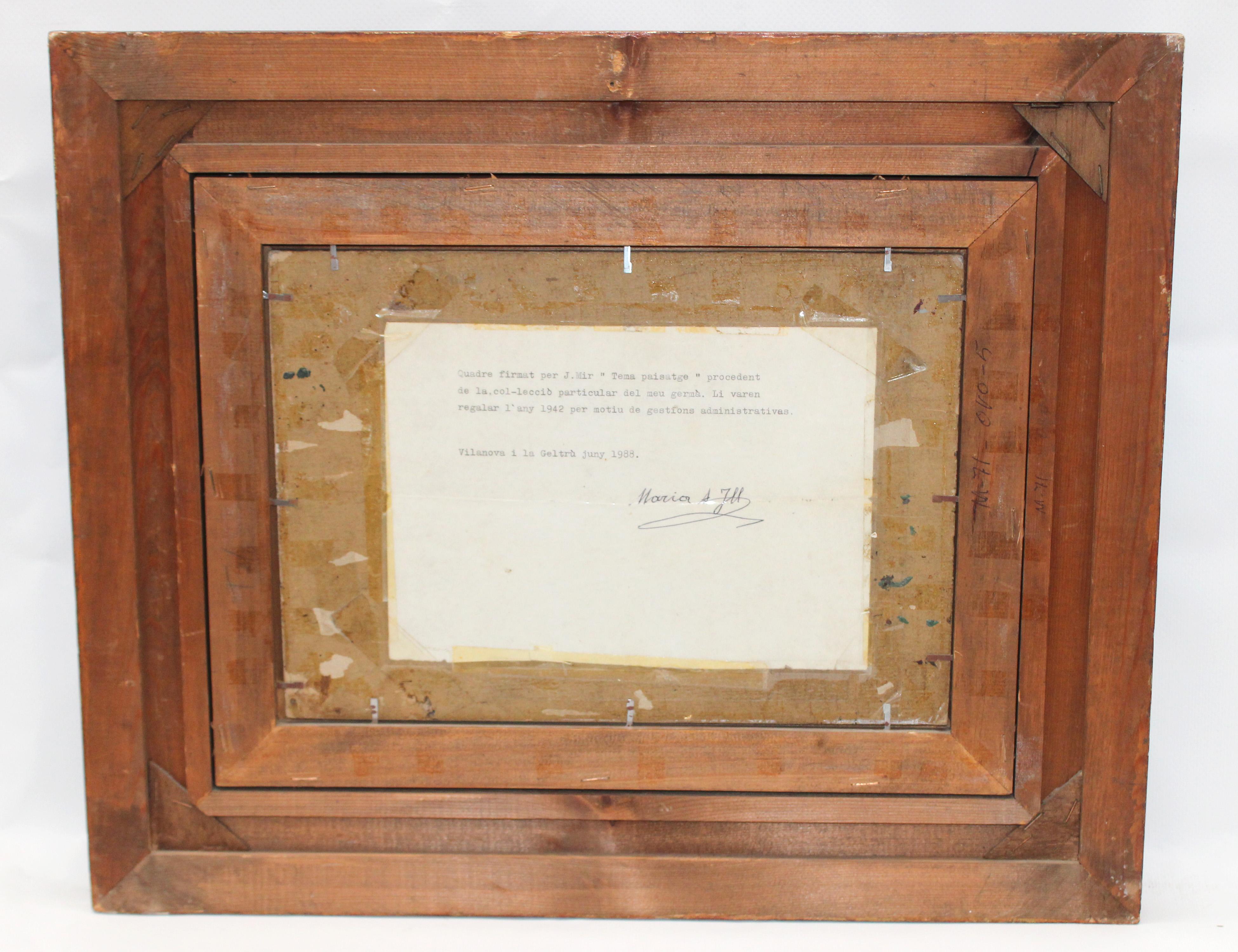 Óleo sobre cartón - Paisaje im Angebot 2