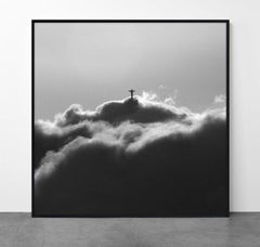 Rio sem cor #24, Geometria Carioca series, Christ the Redeemer