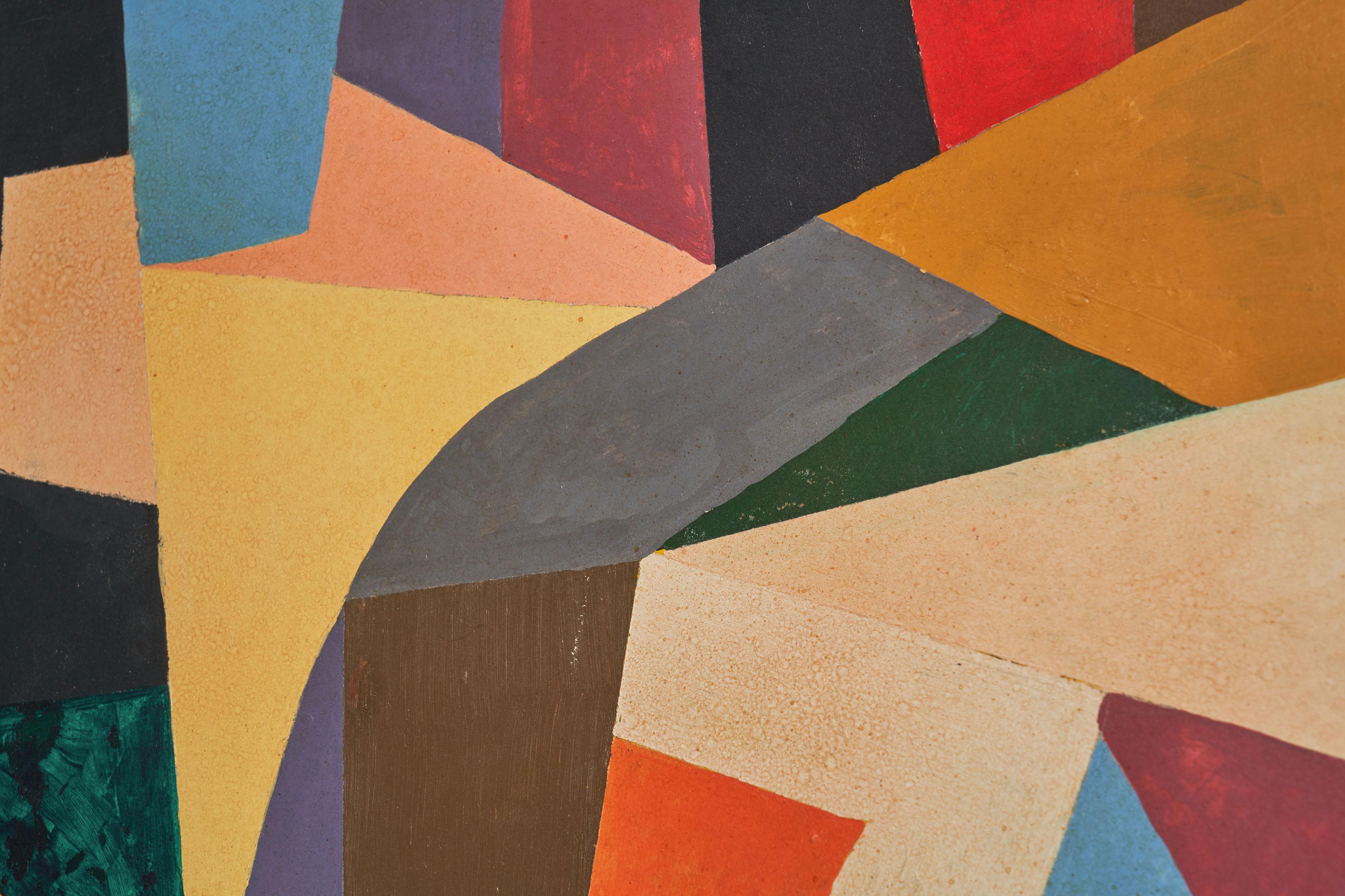 Joaquim Tenreiro abstract modern painting Brazil 1972 2